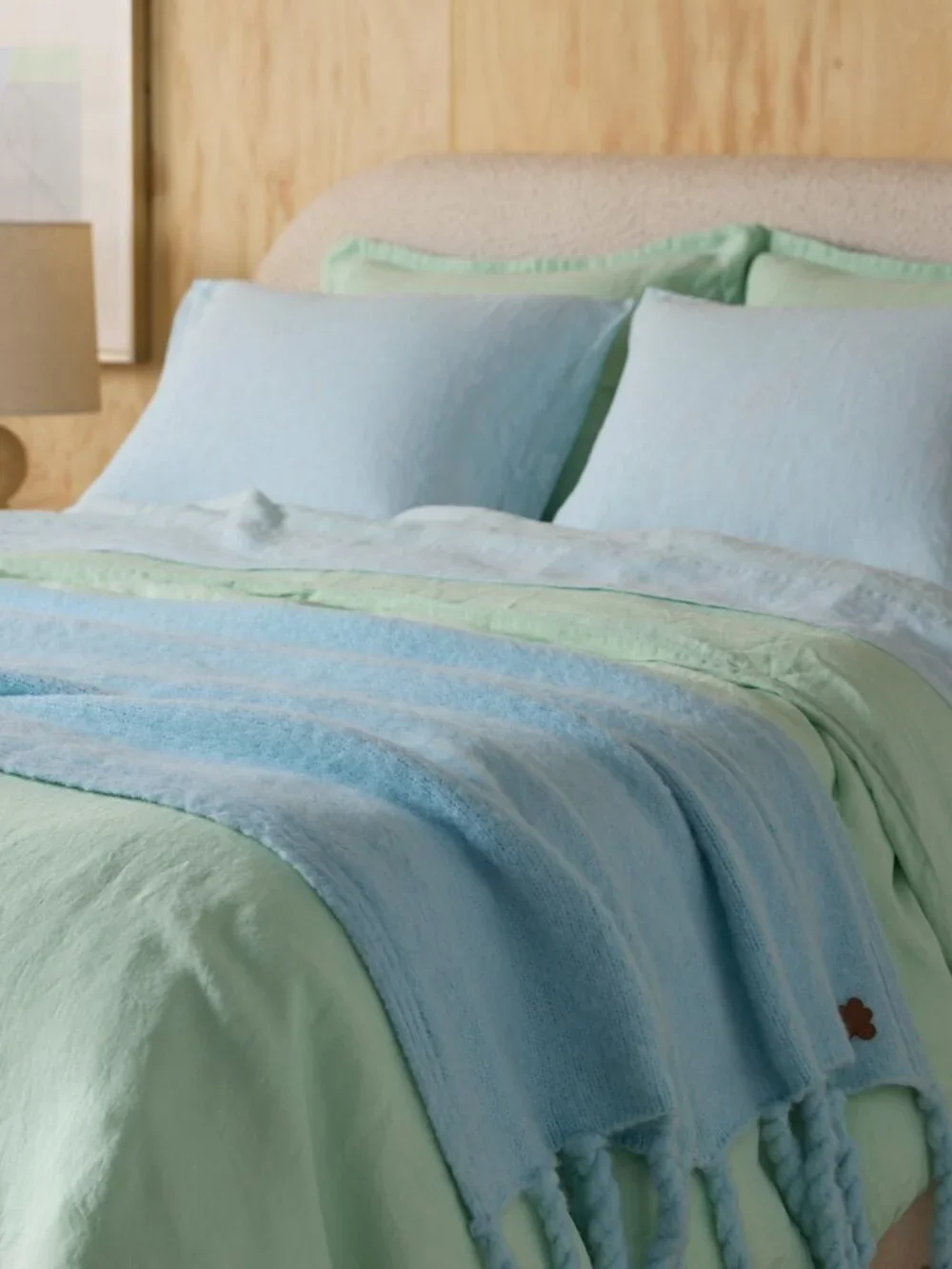 Golf le Fleur Duvet Cover Sheet Bedding Floral Queen Linen leopard print